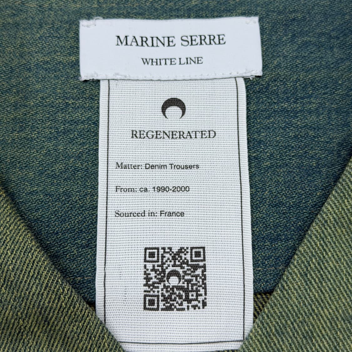 마린세르 그린 페트리코르 데님 베스트 조끼 S 상품이미지5