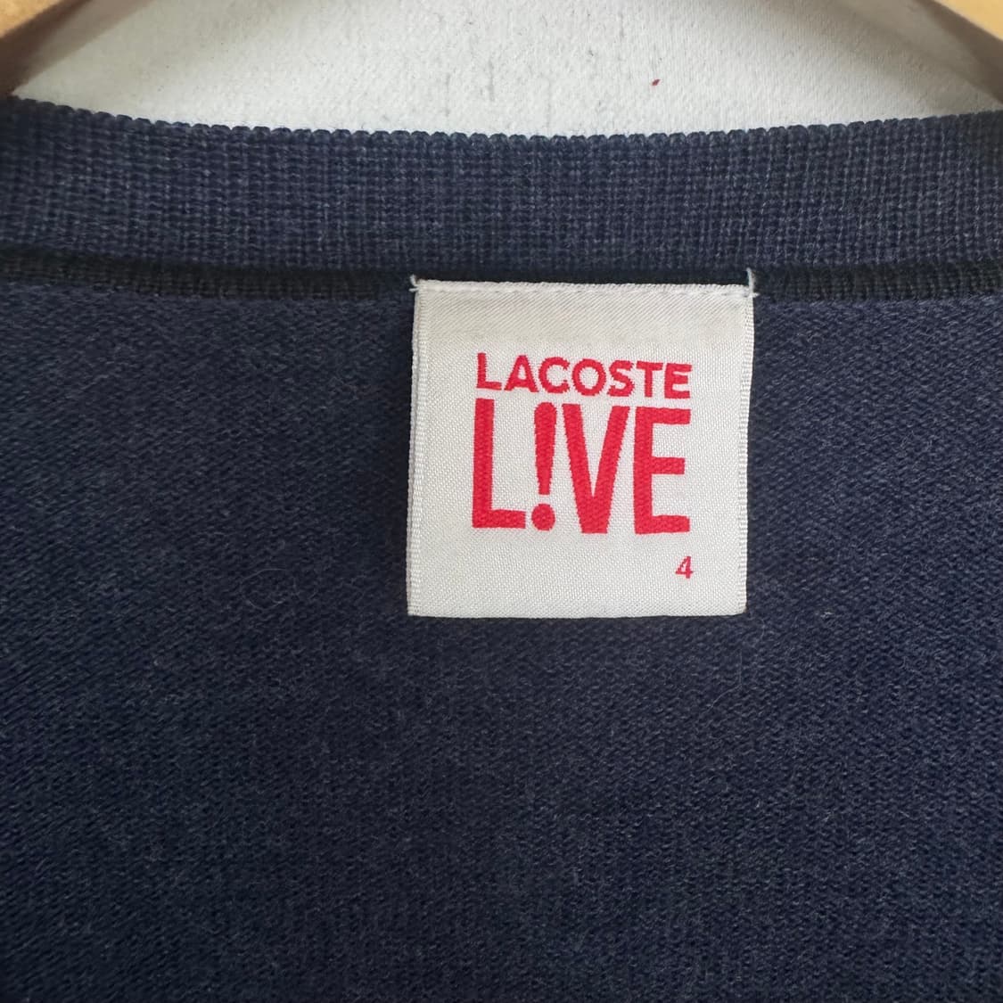라코스테 라이브 로고 가디건 상품이미지3