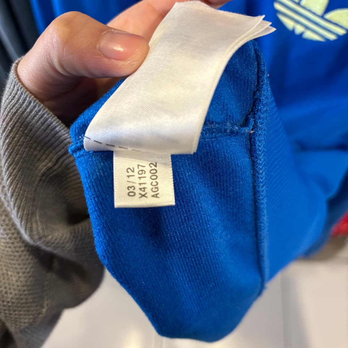 아디다스 구파이어버드 블루 라임 희귀 트랙탑 져지 상품이미지6