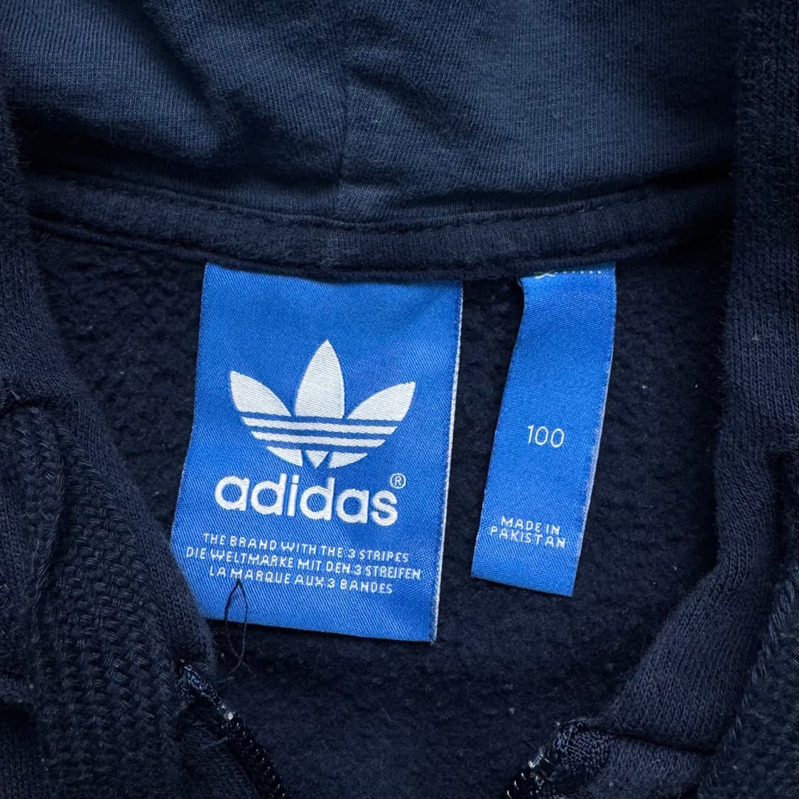 100 아디다스 삼선 후드집업 상품이미지3