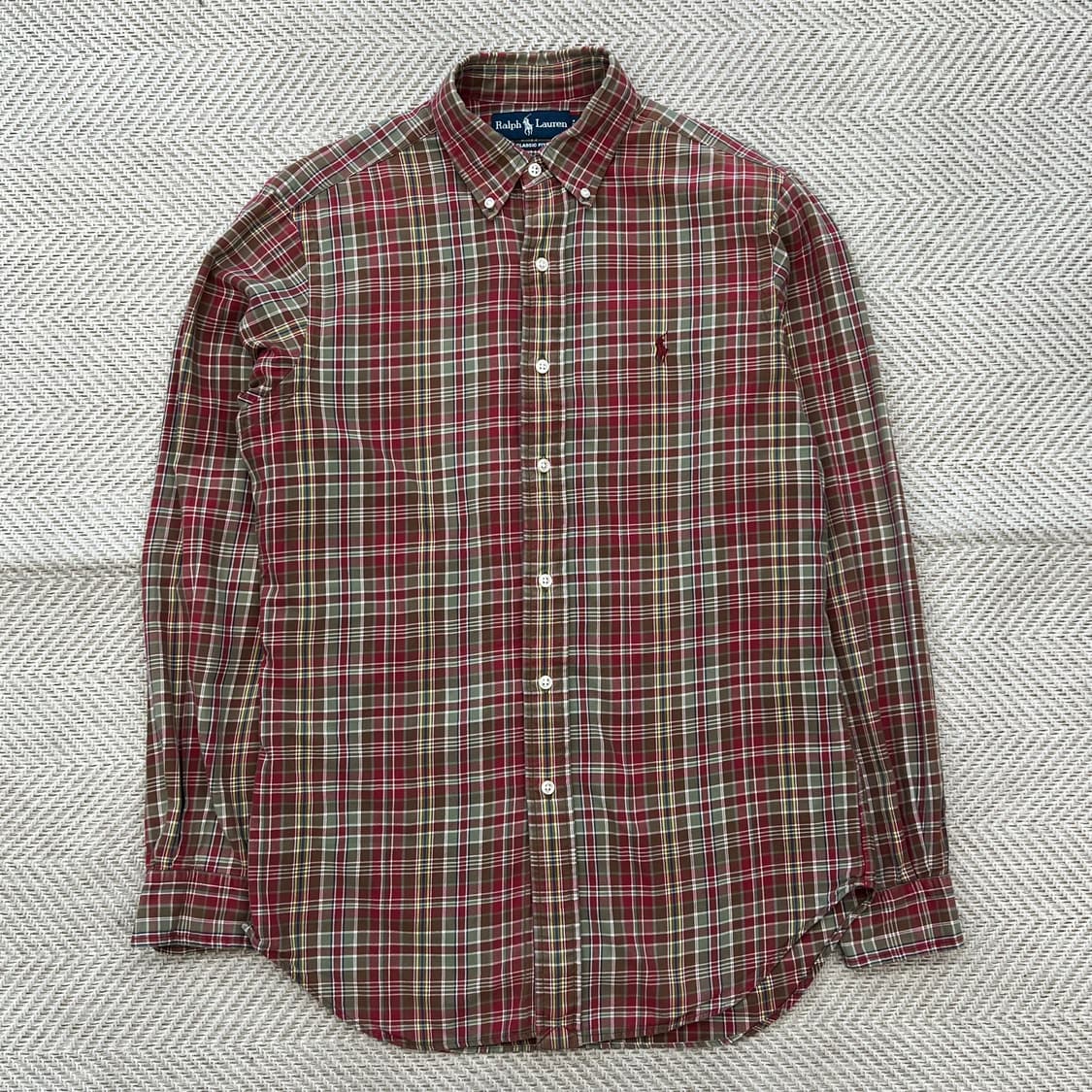 랄프로렌 클래식핏 체크셔츠 r2859 상품이미지1