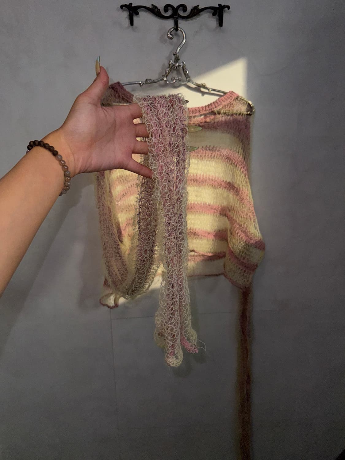 Vitelli pink lemon distress maxi sleeve  상품이미지6