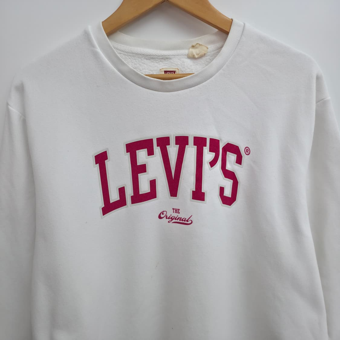 [XL] 리바이스 화이트 맨투맨 상품이미지2