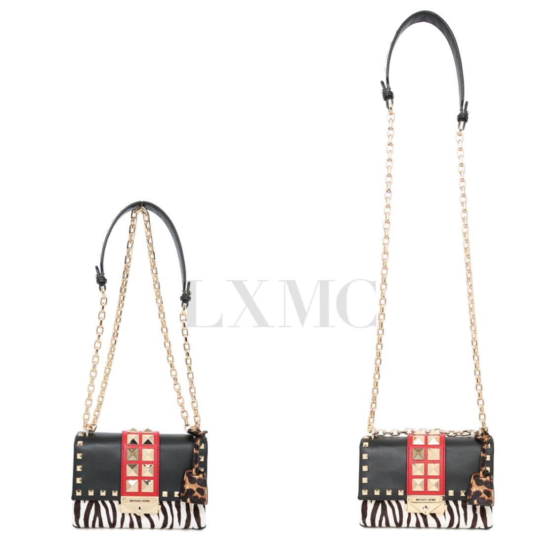 마이클코어스 씨씨 미니 체인백 레오파드 숄더 플랩백 상품이미지6