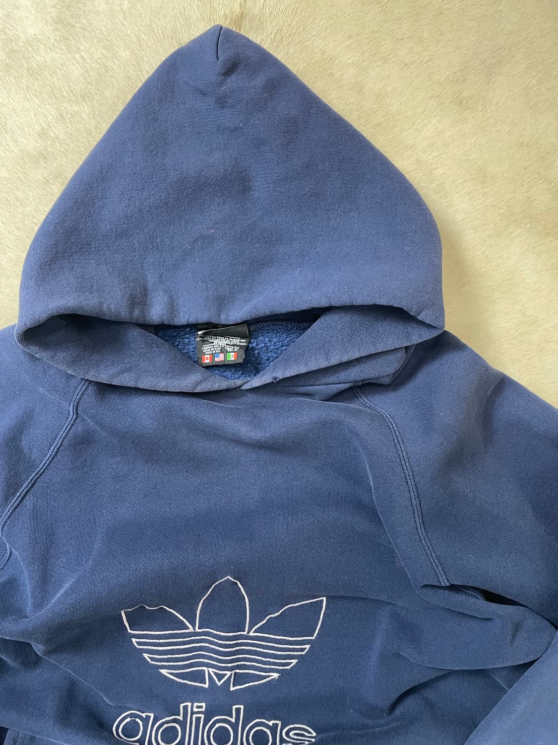 90's 아디다스빅오버후드 상품이미지2