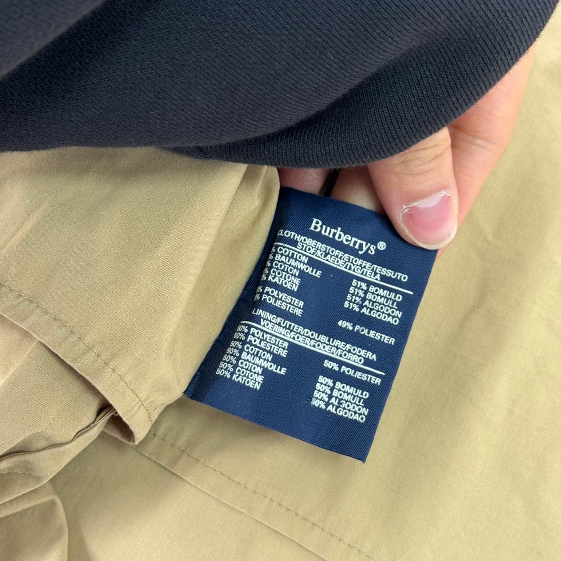 버버리 90s 자수 스윙 봄버 자켓 105 상품이미지7