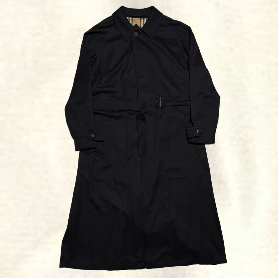 L 40 버버리 블랙 롱 코트 상품이미지2