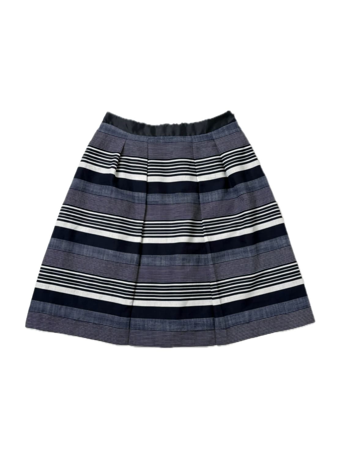 Blue Stripe Midi Skirt 상품이미지1