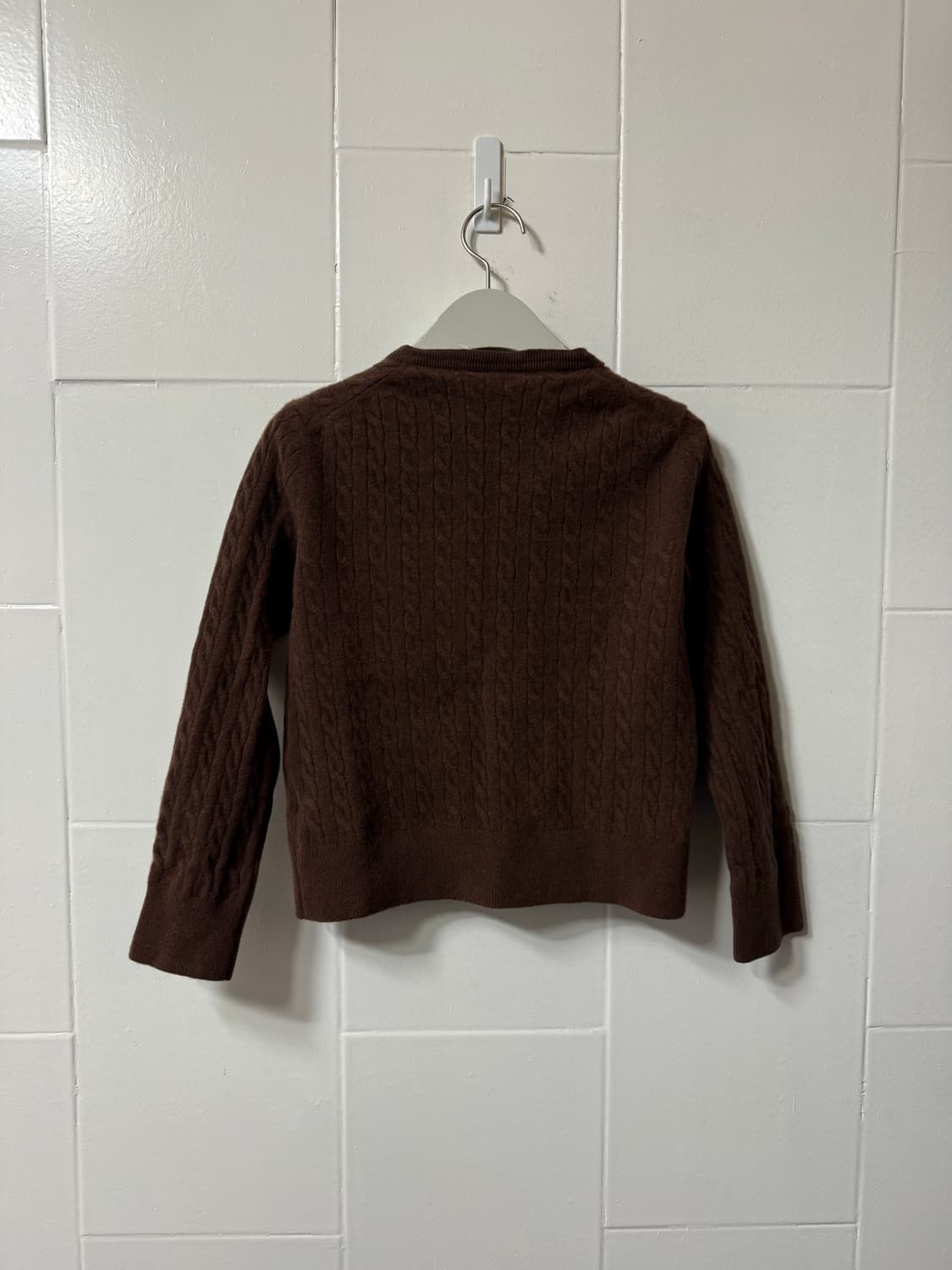 라코스테 케이블 그루넥 가디건 상품이미지6