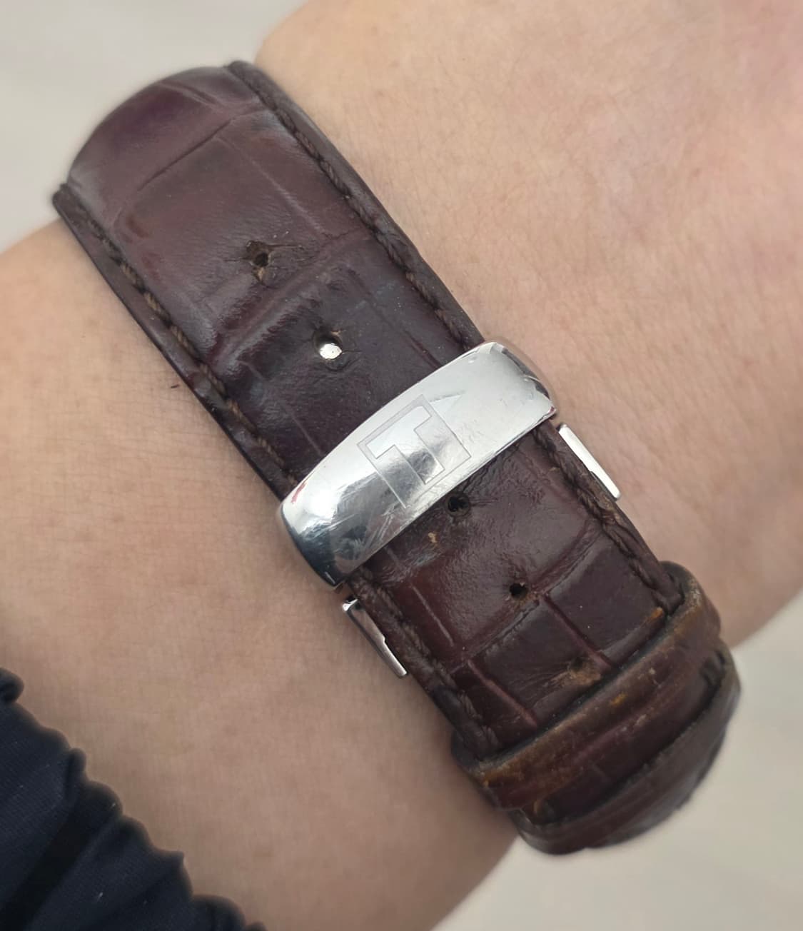 티쏘 (TISSOT) PRC200 T17.1.516.32 브라운 크로노그 상품이미지3