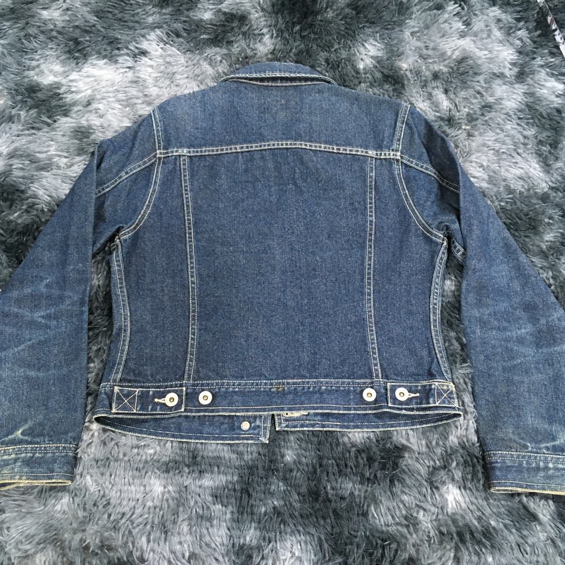 투티/A10 TIPICOSI JEANS 데님 자켓 청자켓 트러커 워싱 상품이미지6