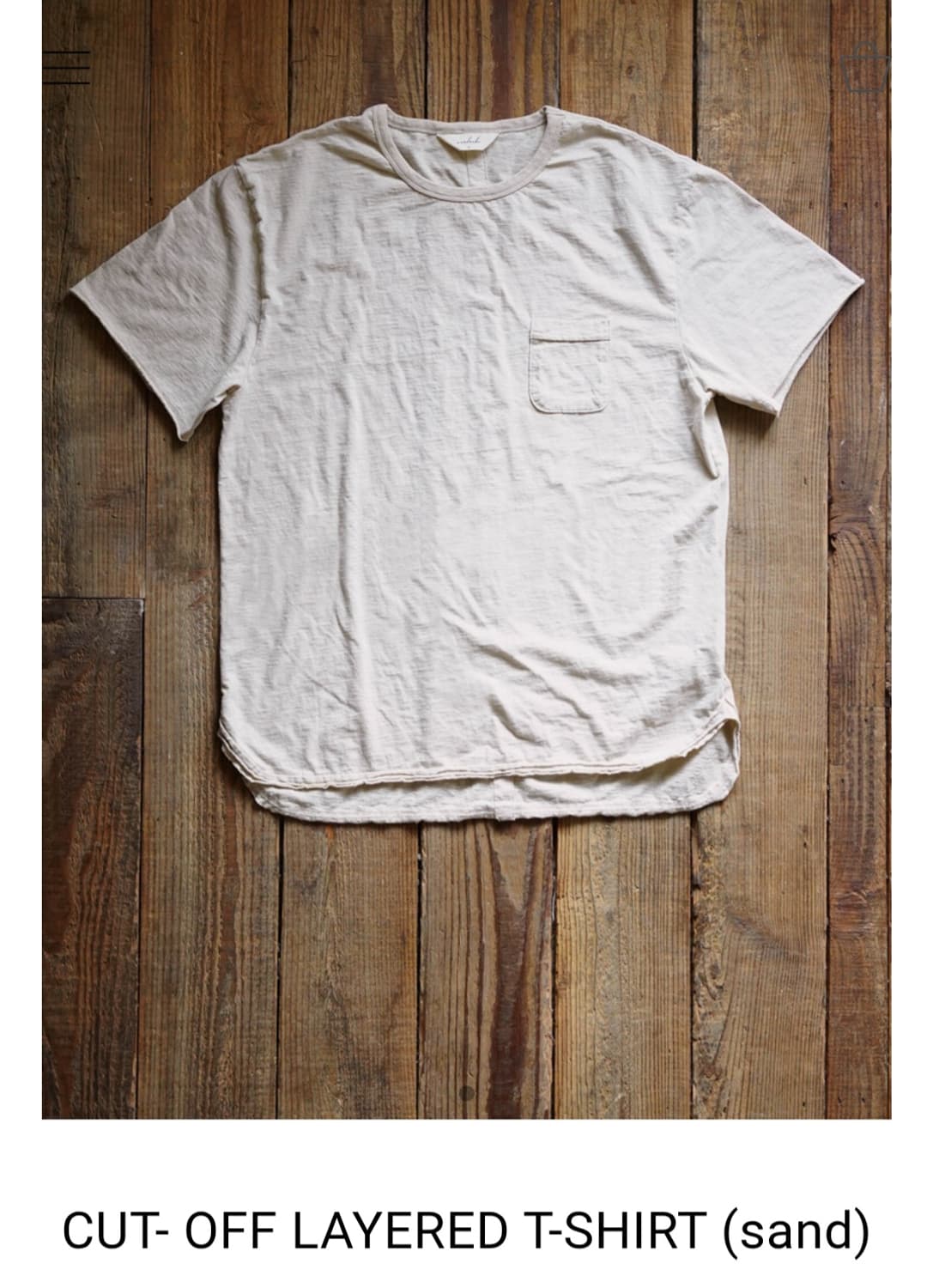 L)워드로브41 레이어드 티셔츠 반팔 상품이미지1