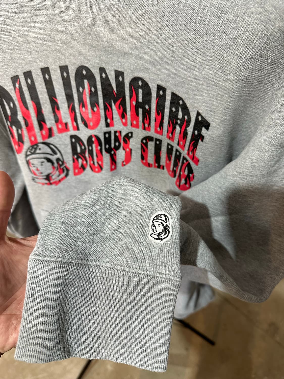 빌리어네어 보이즈 클럽 아치로고 후드티 상품이미지3