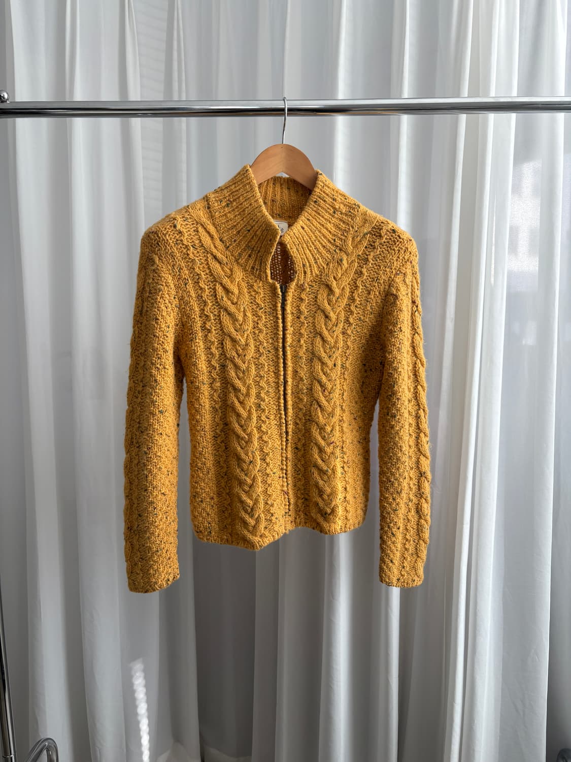 Tess 울 집업 카디건 상품이미지1