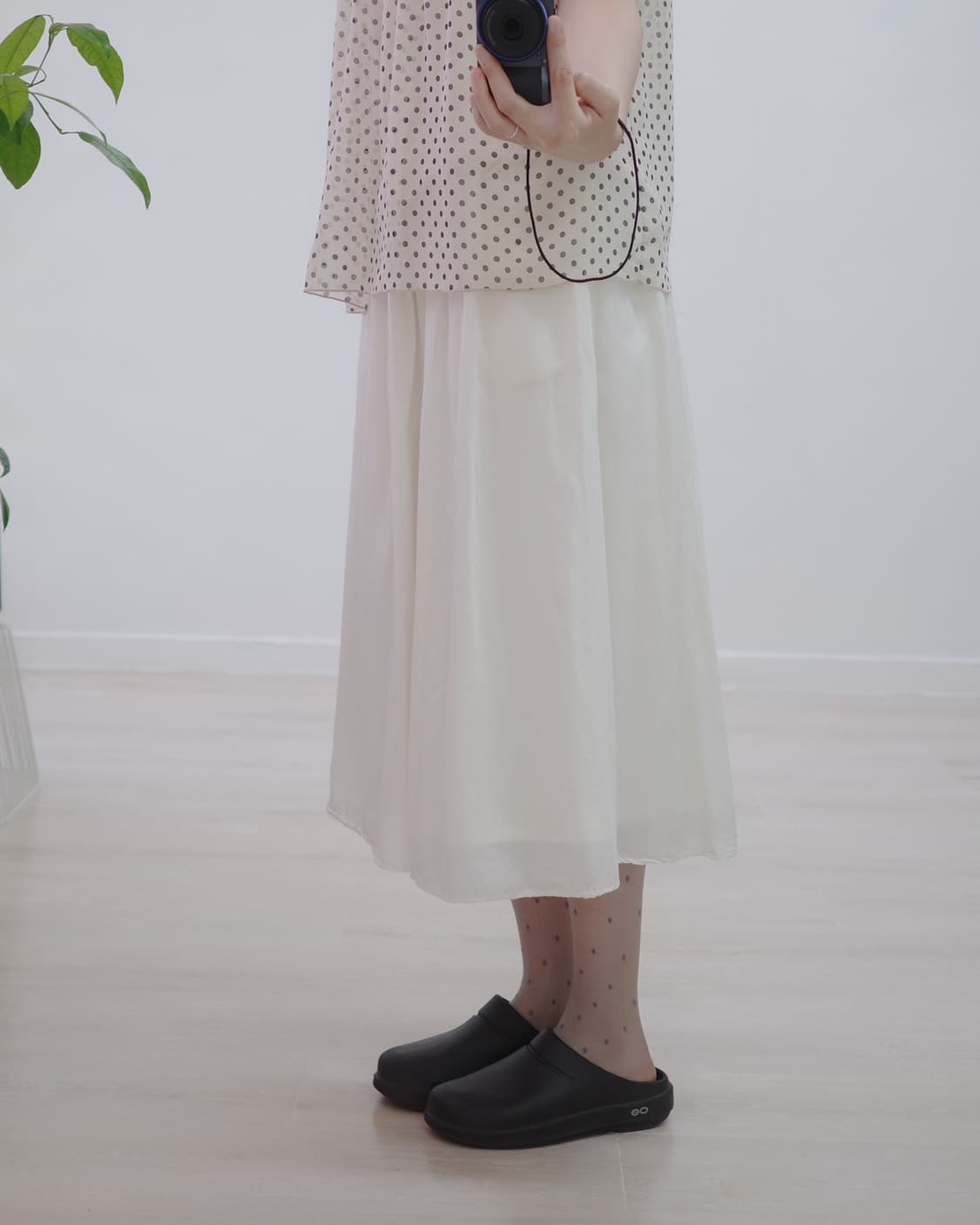 United arrow Ivory banding Skirt 상품이미지7