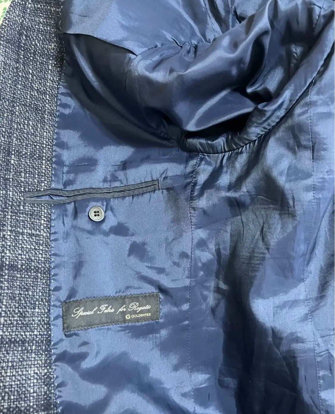 로가디스 남성 체크울캐시미어자켓 상품이미지6