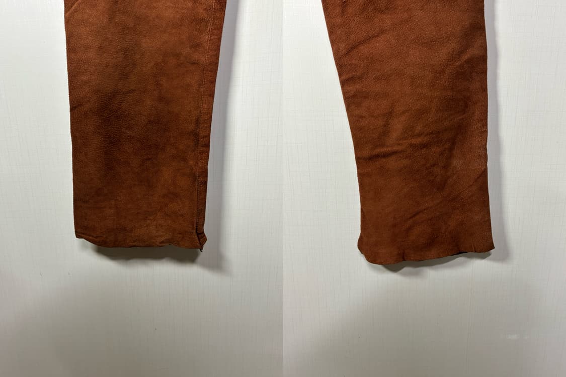 (30)90s 디젤 빈티지 스웨이드 레더 팬츠 상품이미지7