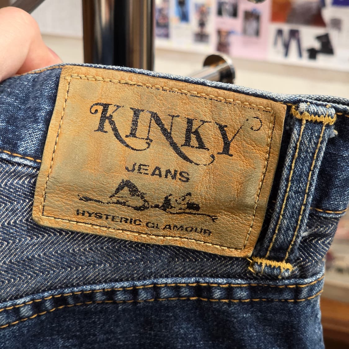 히스테릭 글래머 킨키 데님 팬츠 상품이미지3