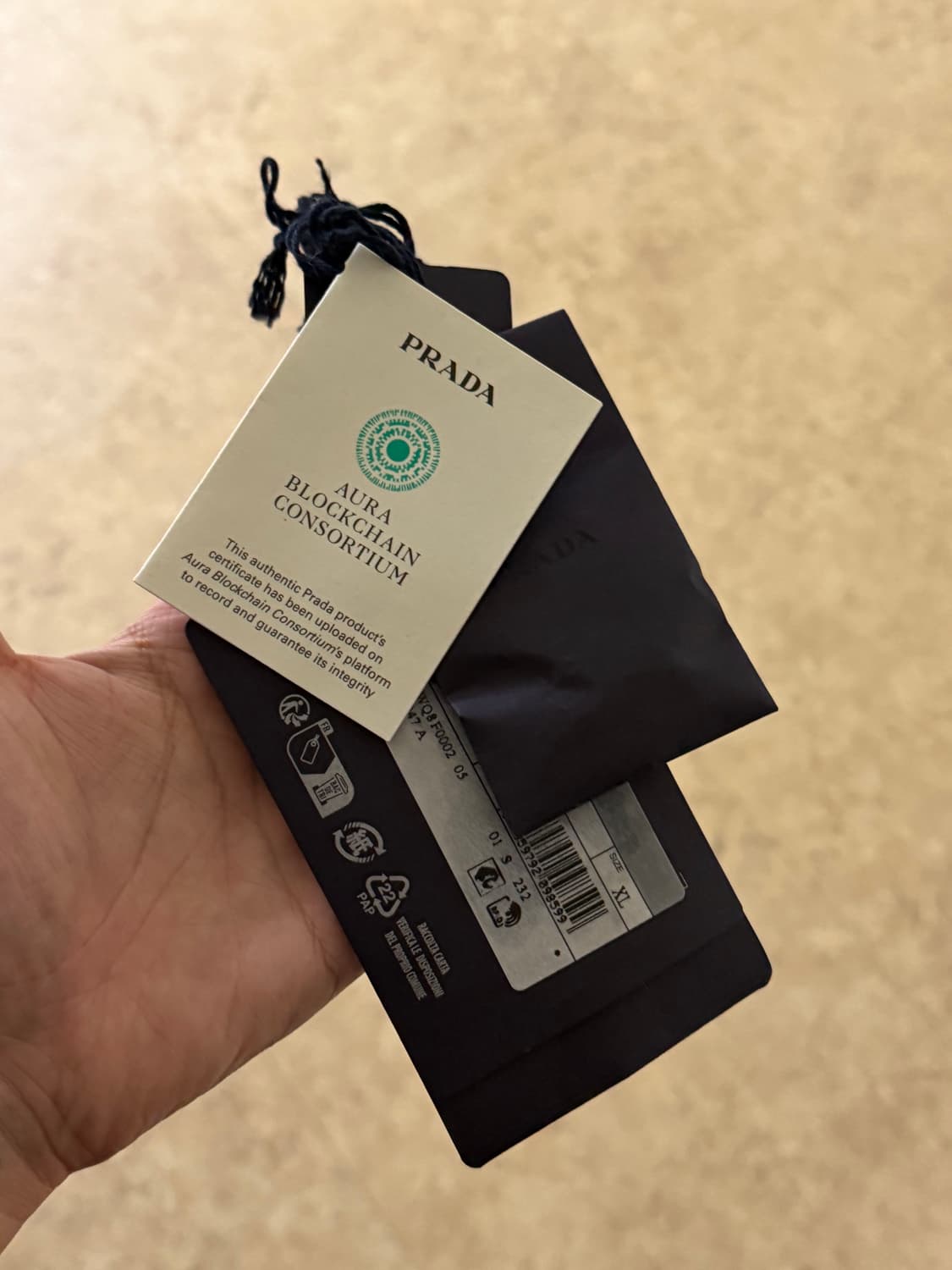 프라다 리나일론 블루종 워크자켓(택있음) 상품이미지5