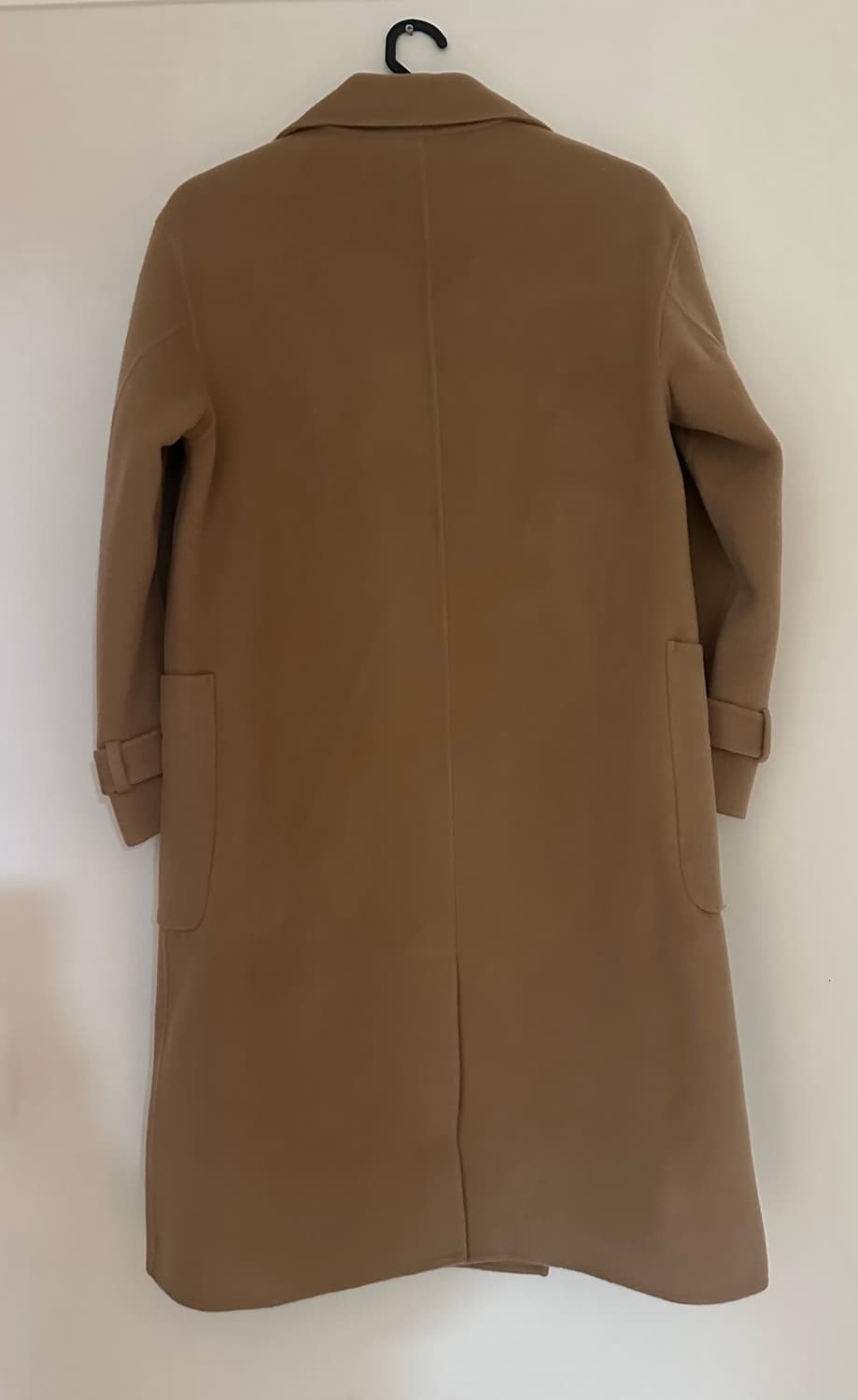 (새상품) 울100 핸드메이드 더블 롱 코트 상품이미지7