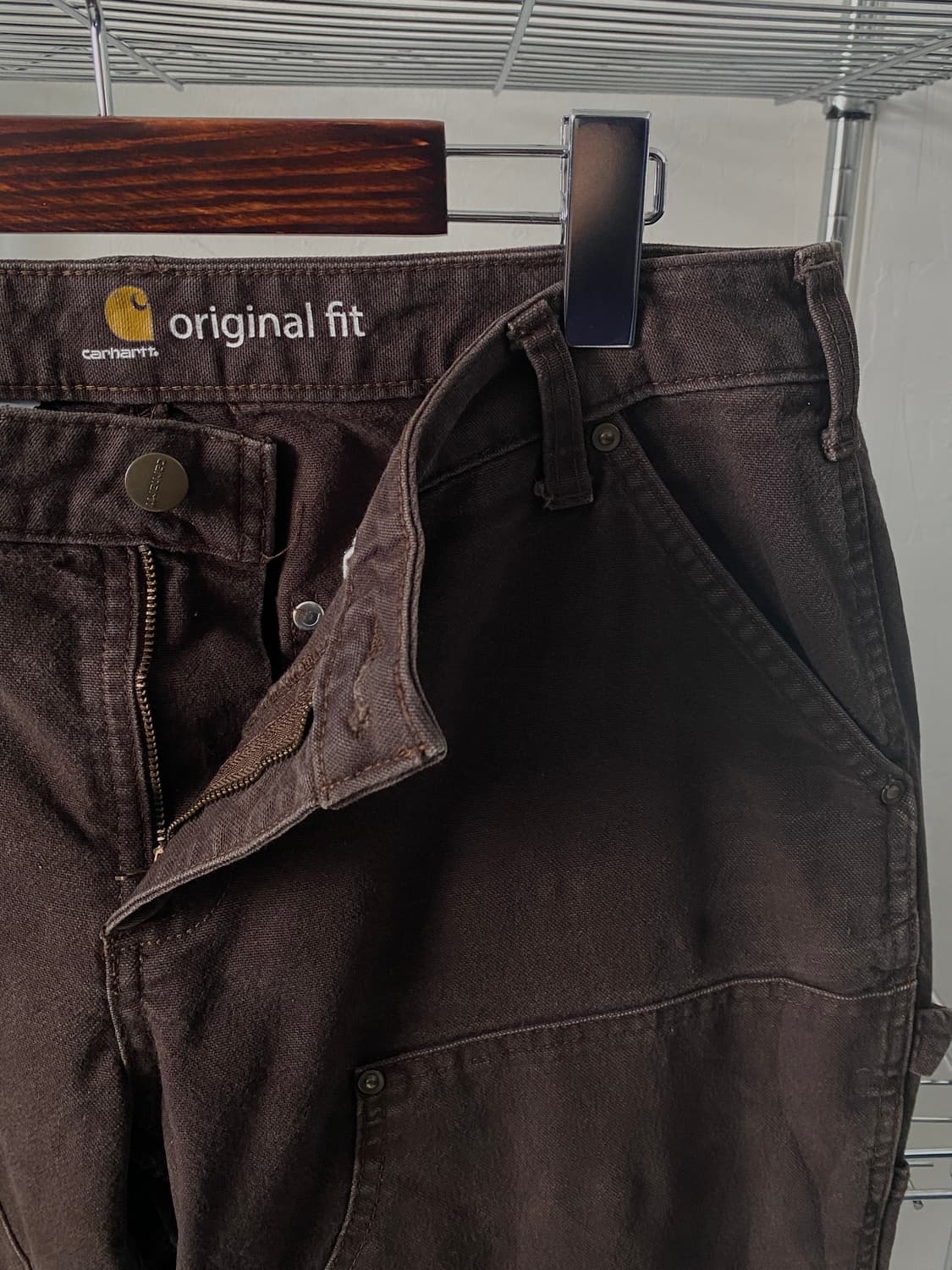 칼하트 오리지널핏 워크팬츠 (33) AB1828 상품이미지3