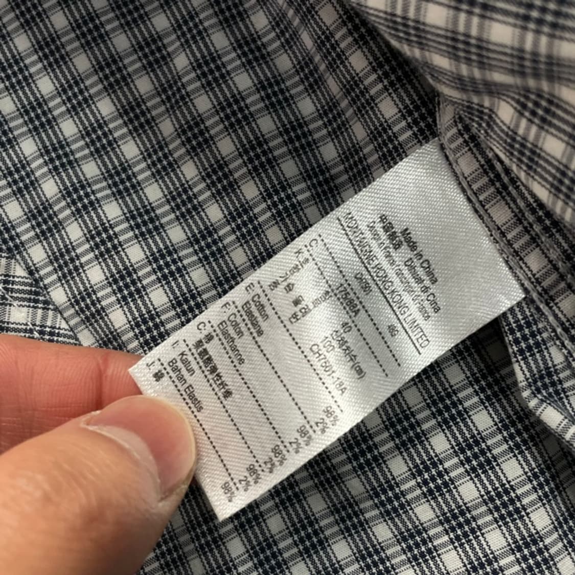 95 라코스테 체크셔츠  상품이미지4