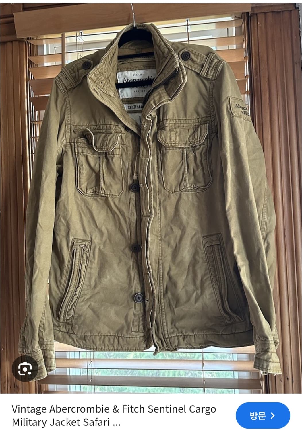 아베크롬비 Abercrombie 센티넬 m65 밀리터리 야상자켓 105 상품이미지1