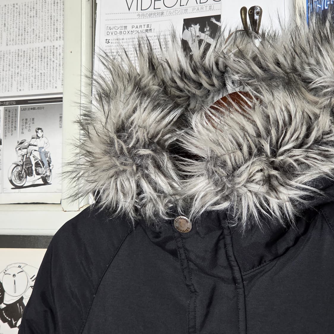 아디다스 샤기퍼 야상 투웨이 덕다운 패딩 상품이미지3