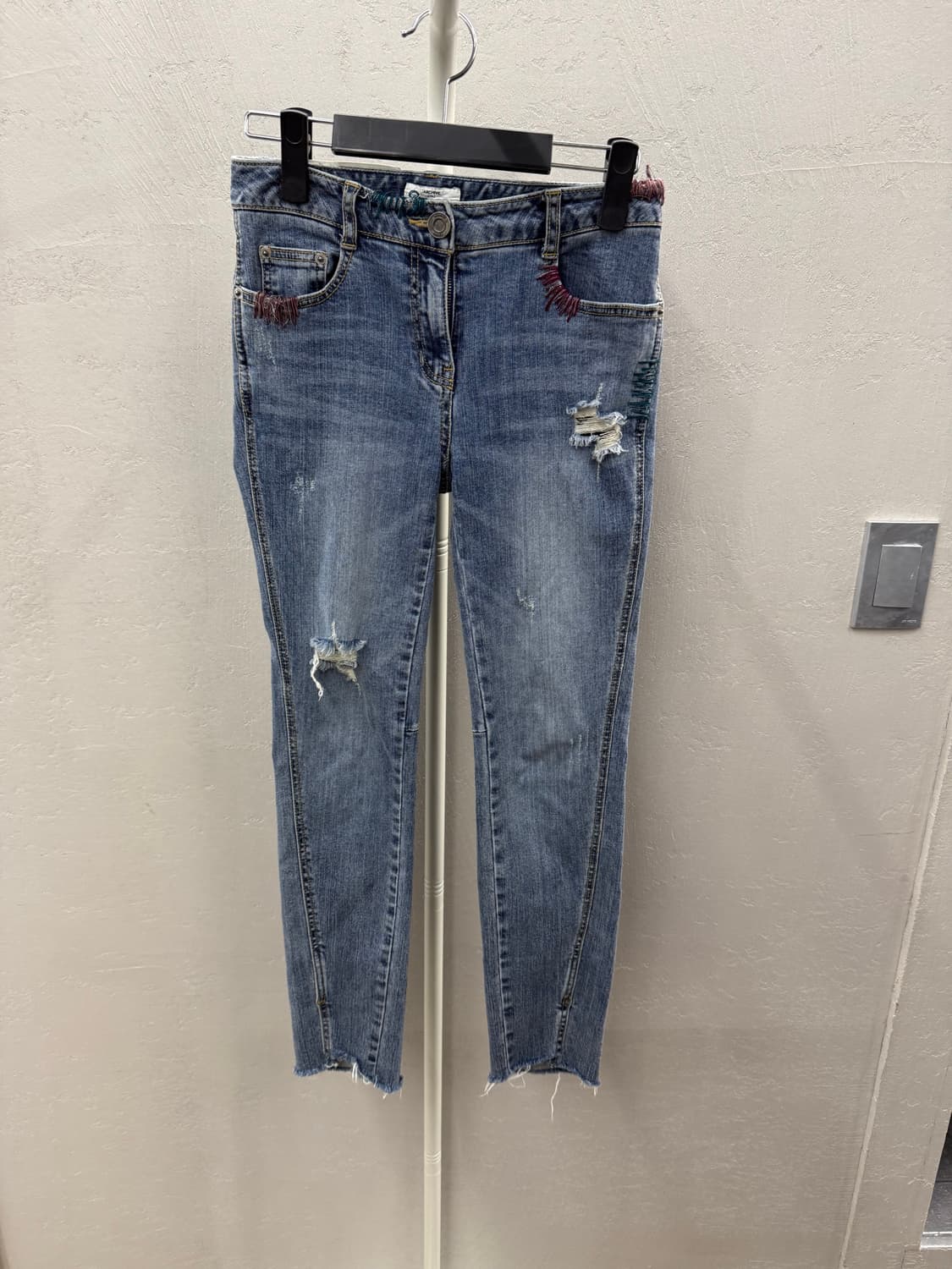 OBZEE 디스트로이드 데님 팬츠 26 상품이미지2