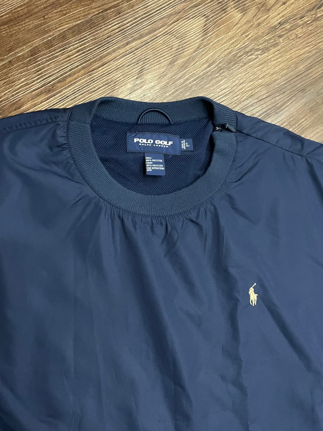 폴로 랄프로렌 아노락 풀오버 웜업 네이비 상품이미지3