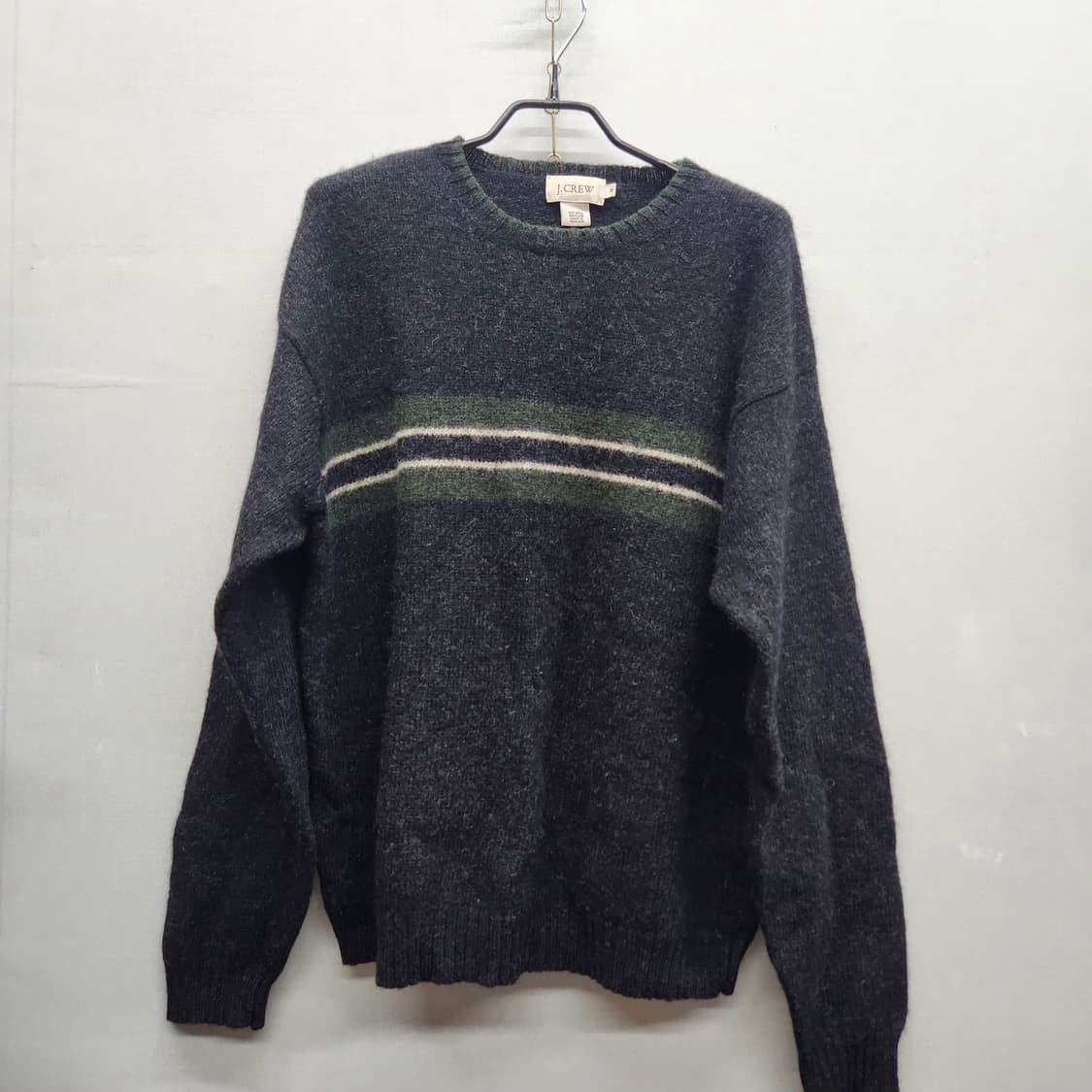제이크루 센터 스트라이프 울 빈티지 니트 M(L) 상품이미지1
