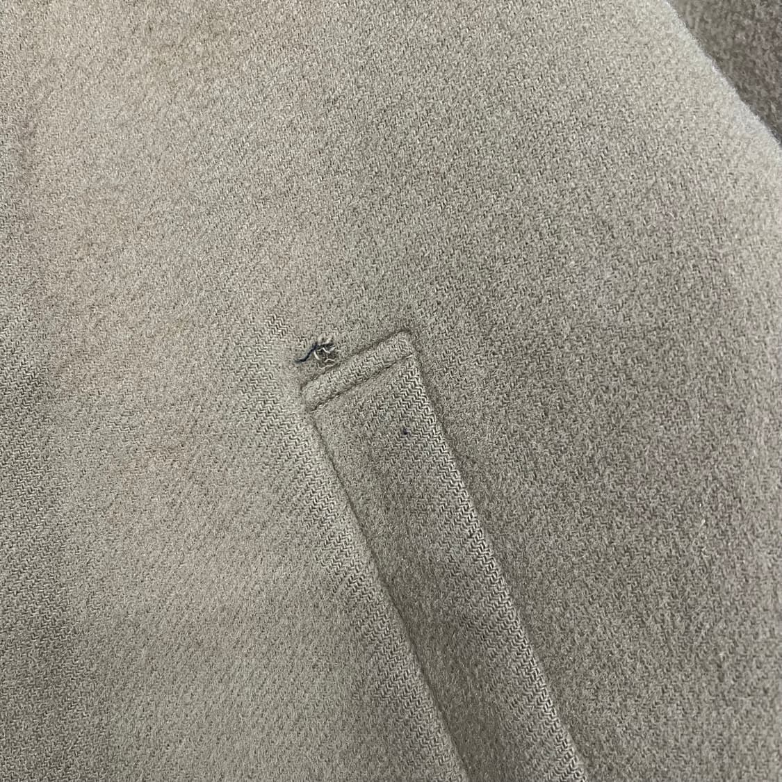 입생로랑 브라운 모직 블루종 95 상품이미지2