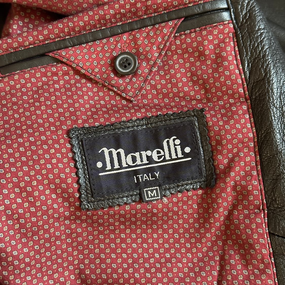 90’s Marelli sheepskin leather car coat 상품이미지8