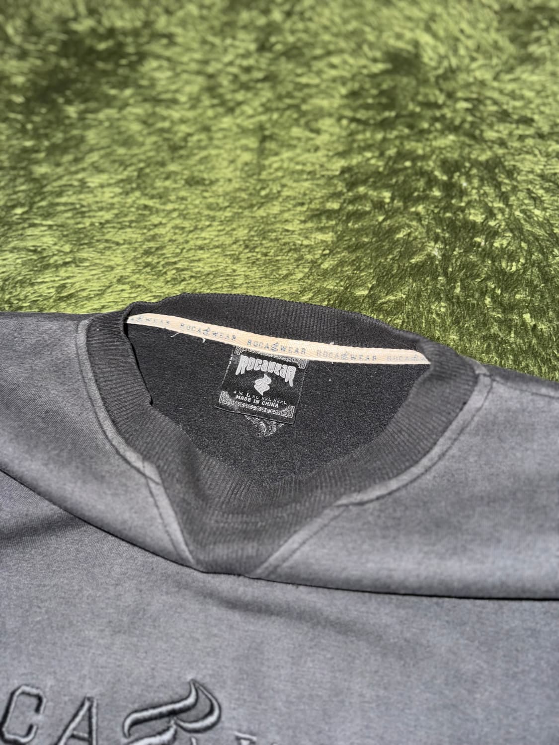 [L] 90s Roca Wear 로카웨어 페이디드 엠브로이더리 스웻셔츠 상품이미지3