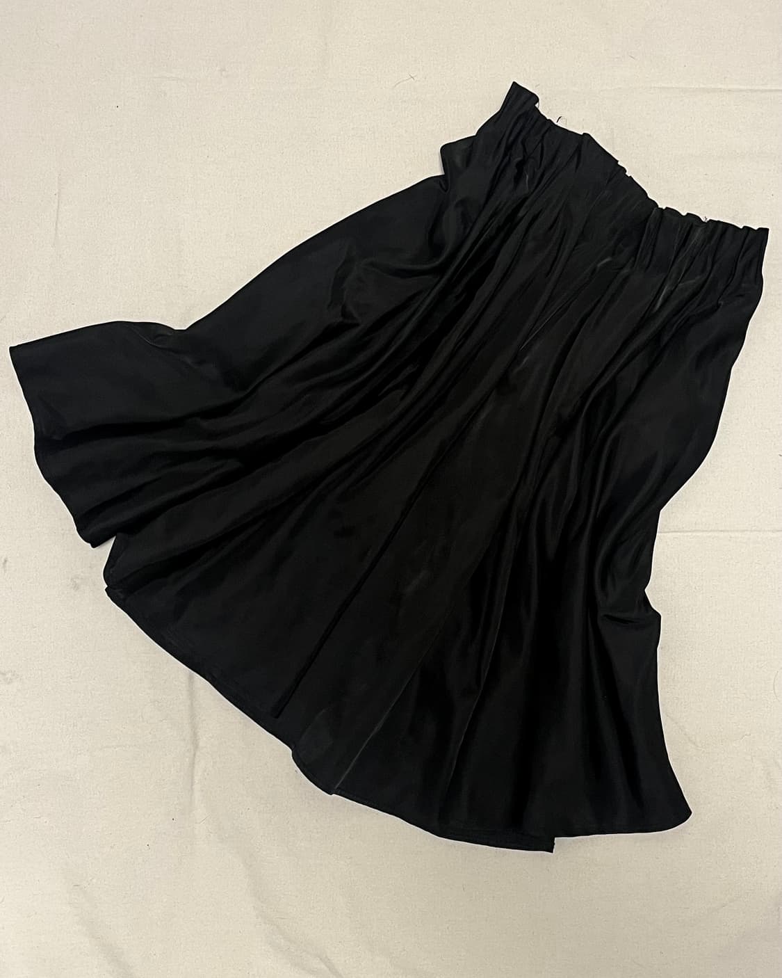black flared midi skirt 상품이미지7
