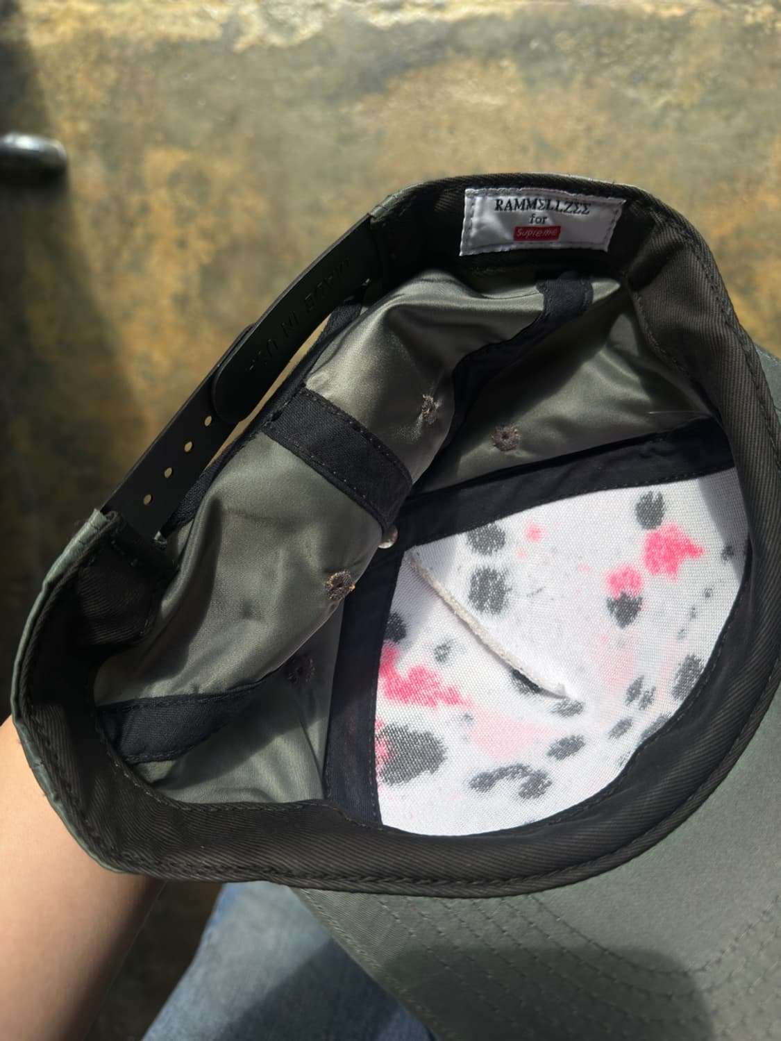 Supreme RAMMELLZEE Satin Cap 2005 상품이미지5