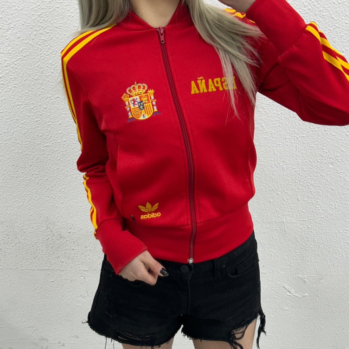 아디다스 스페인 에스파냐 레드 트랙탑 85 상품이미지1