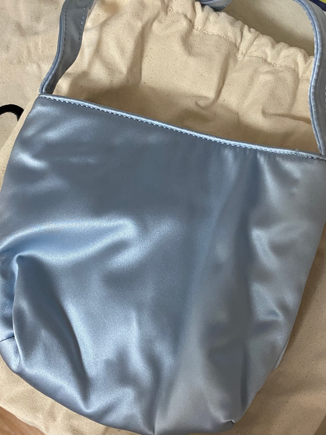 홈오브하이 hai 실크백 라이트블루 색상 상품이미지2