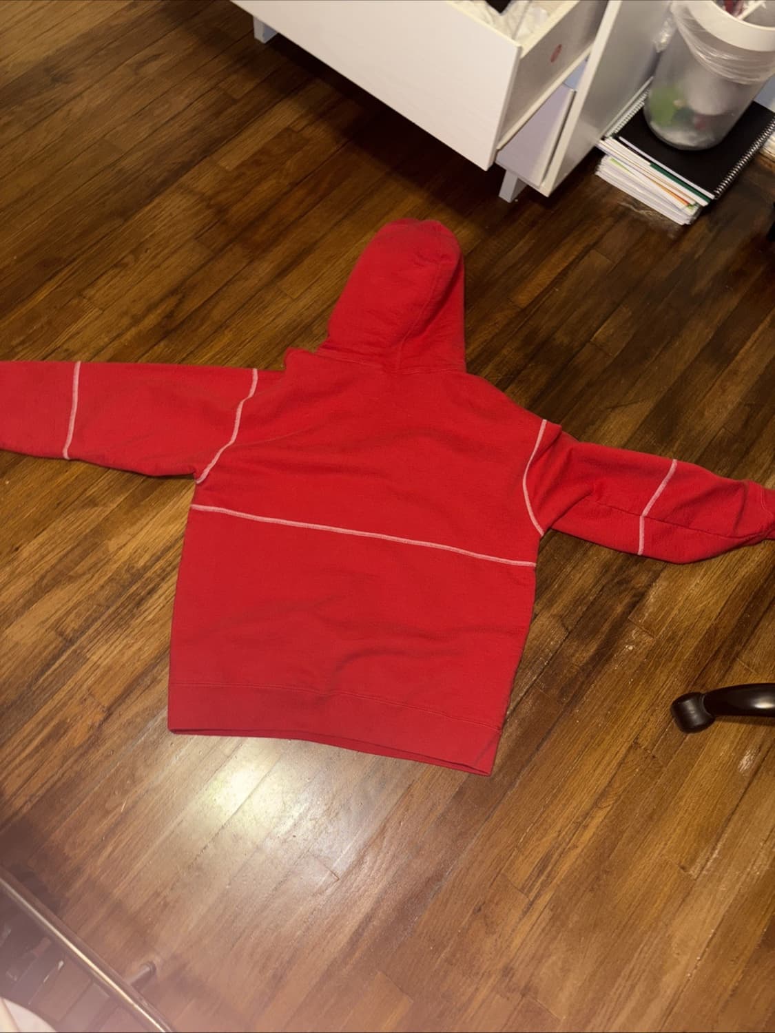 19FW 슈프림 스프레드 로고 후드티 상품이미지5