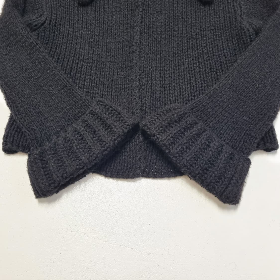 SISLEY 아방가르드 볼레로 가디건 - S 상품이미지8