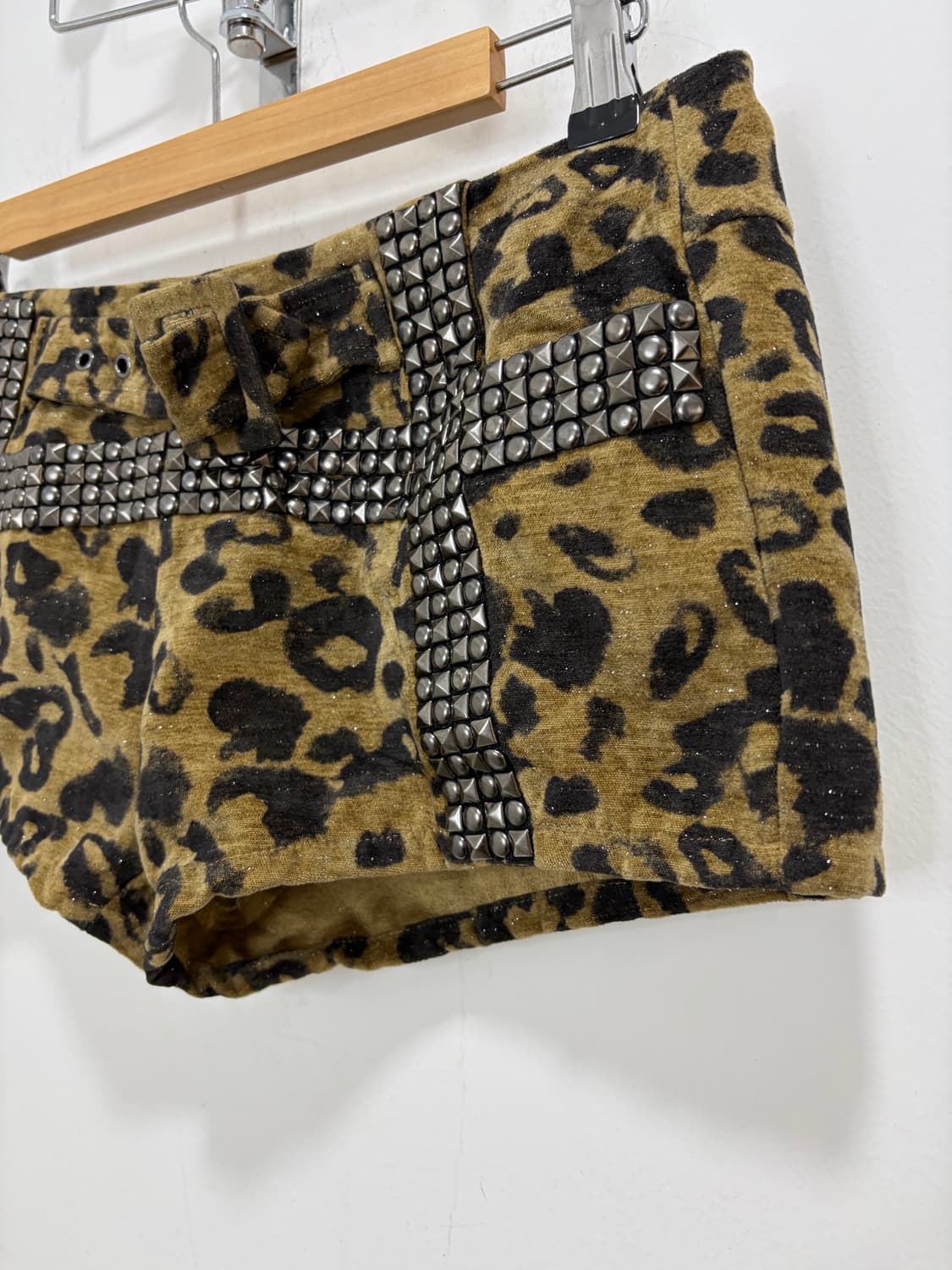 froglet 레오파드 갸루 펑크 숏팬츠 반바지 상품이미지2