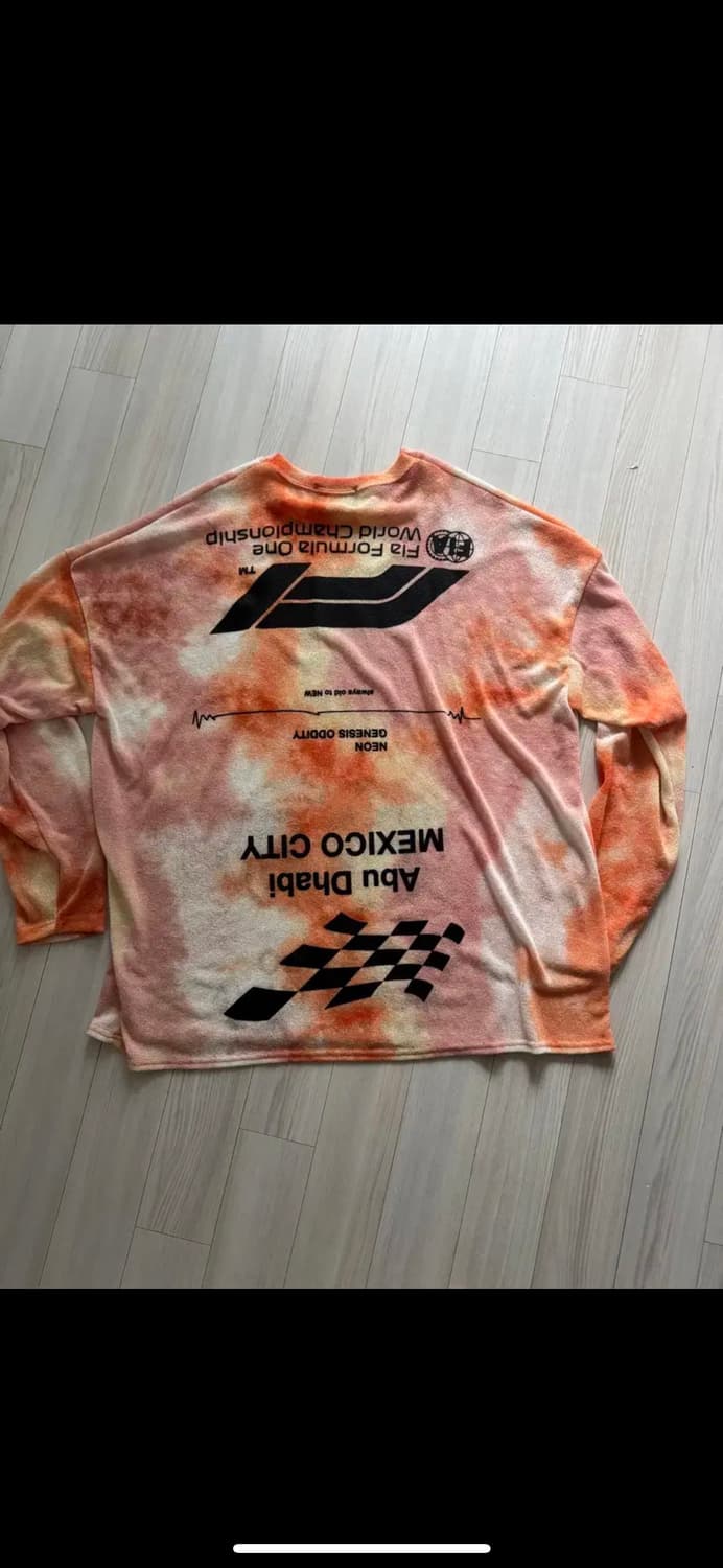 네온 제네시스 오디티 타이 다이 긴팔 티셔츠 상품이미지2