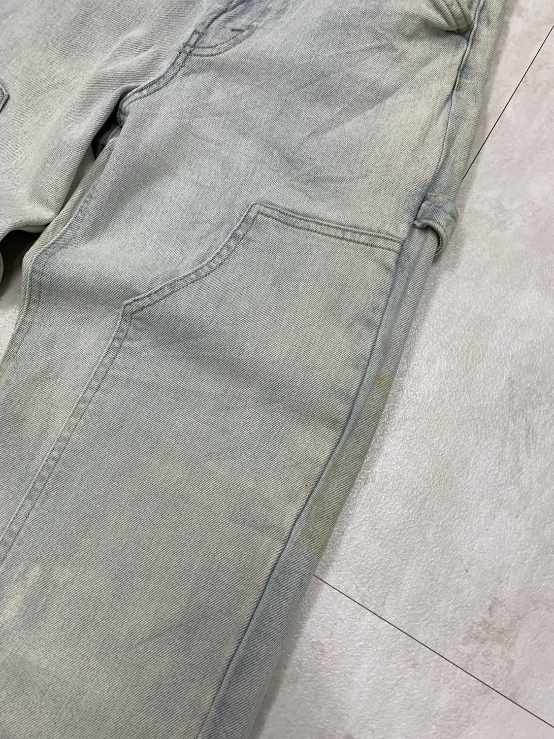 Wild fable 연청 더블니 팬츠 #349 상품이미지4