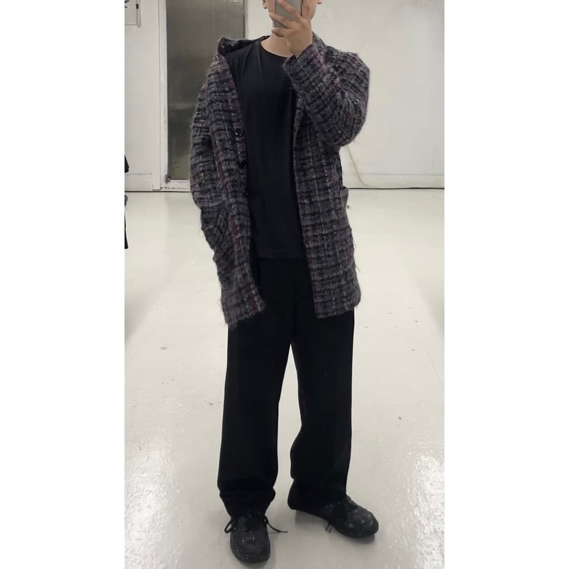 루치아노 소프라니 모헤어 자켓 상품이미지3