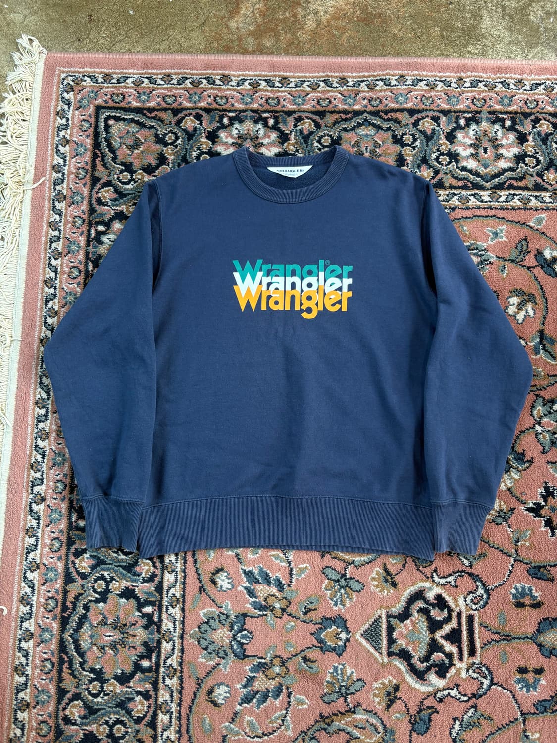 랭글러 Wrangler 3D 로고 스웻셔츠 상품이미지3