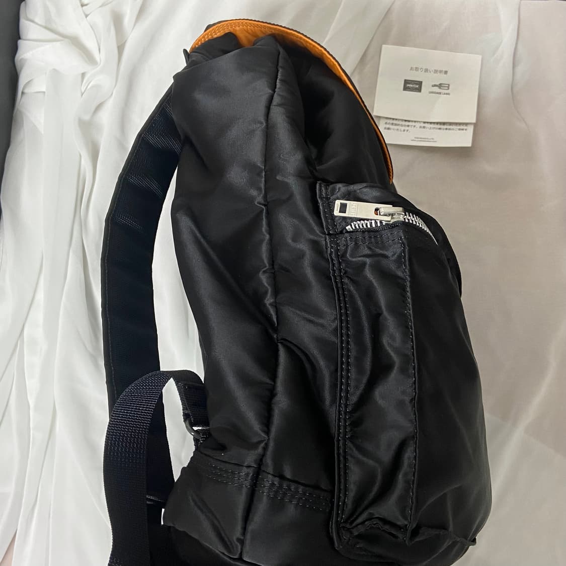 미사용급)PORTER 포터 탱커 백팩 럭색 지퍼형 상품이미지4