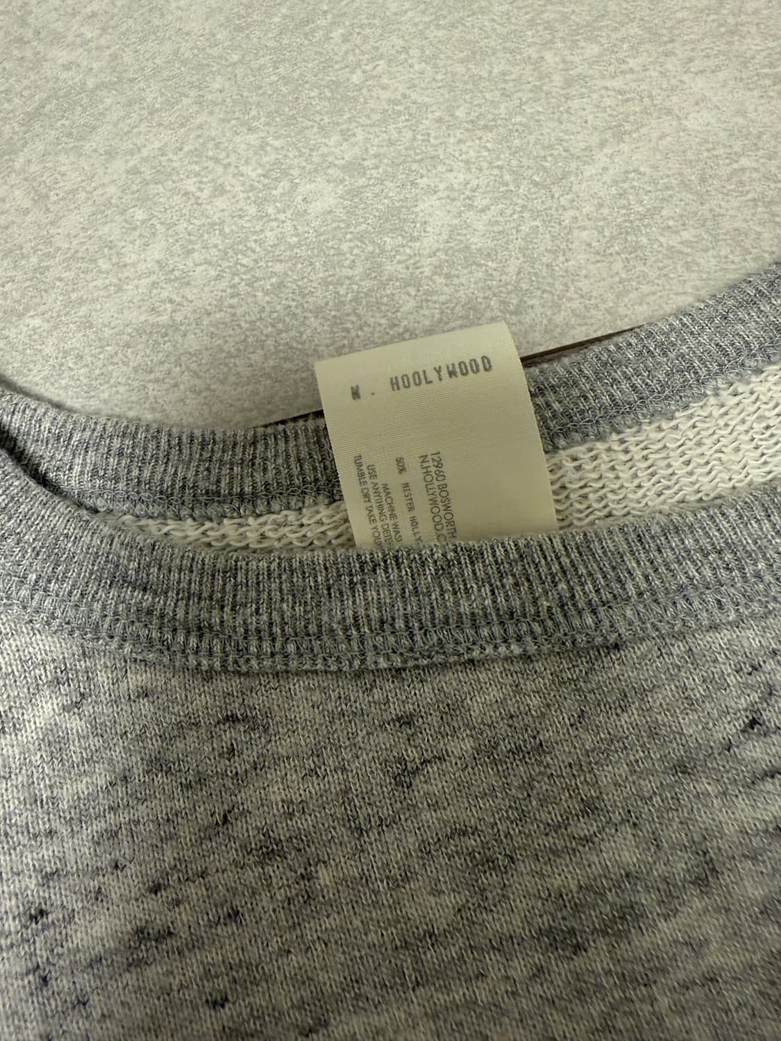 앤헐리우드맨투맨 2사이즈 상품이미지6