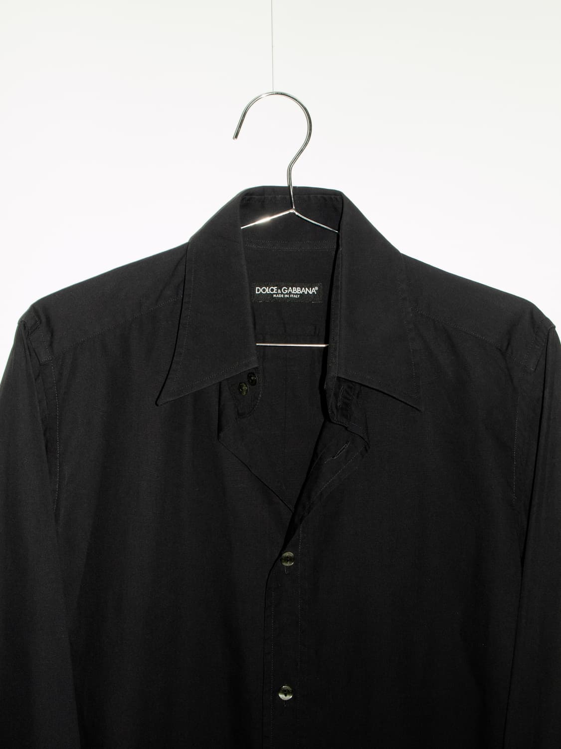 Cotton Slim Solid Shirts 상품이미지3