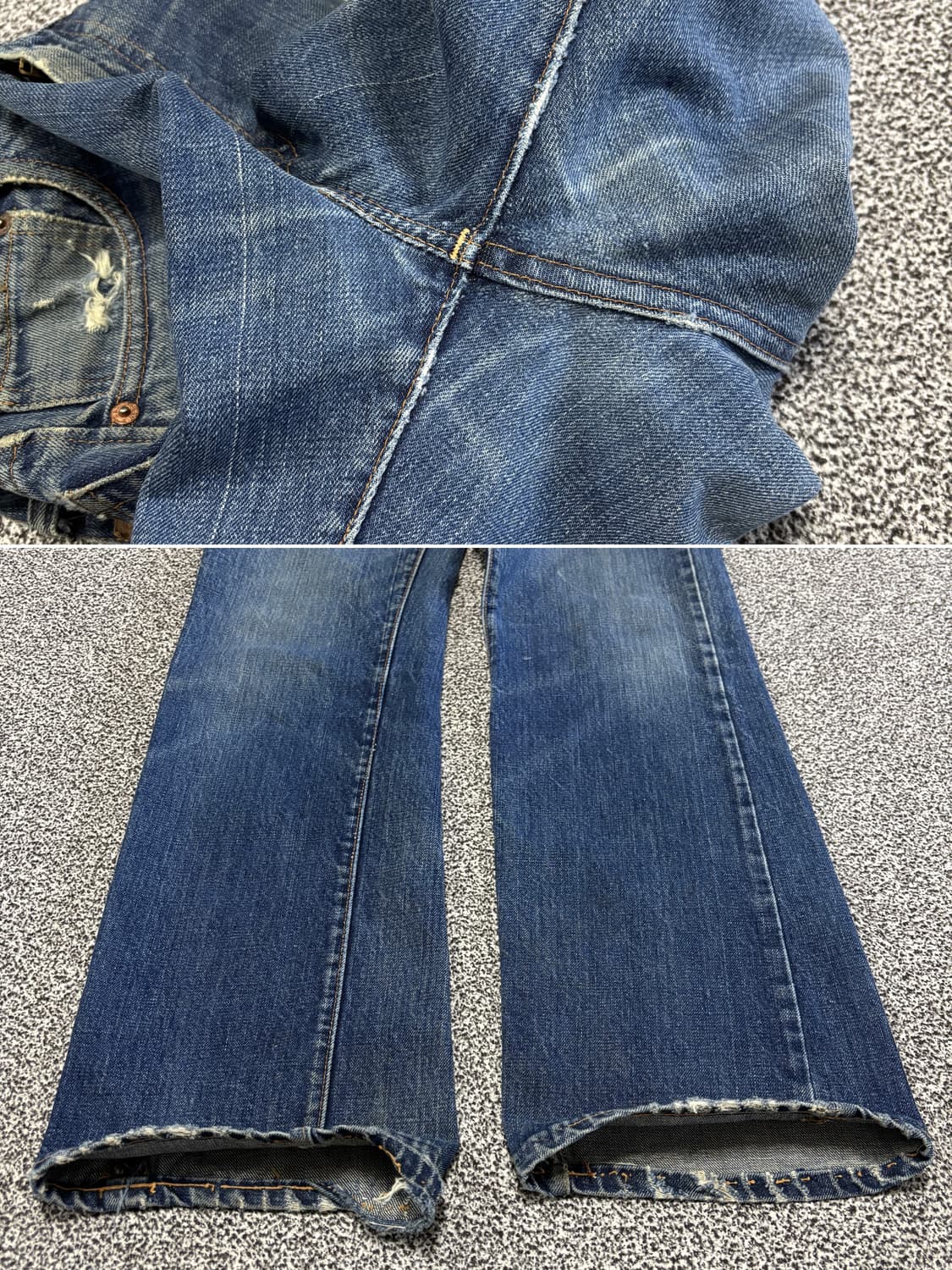 70s 빈티지 리바이스 517 66 전기 허리39cm 상품이미지8