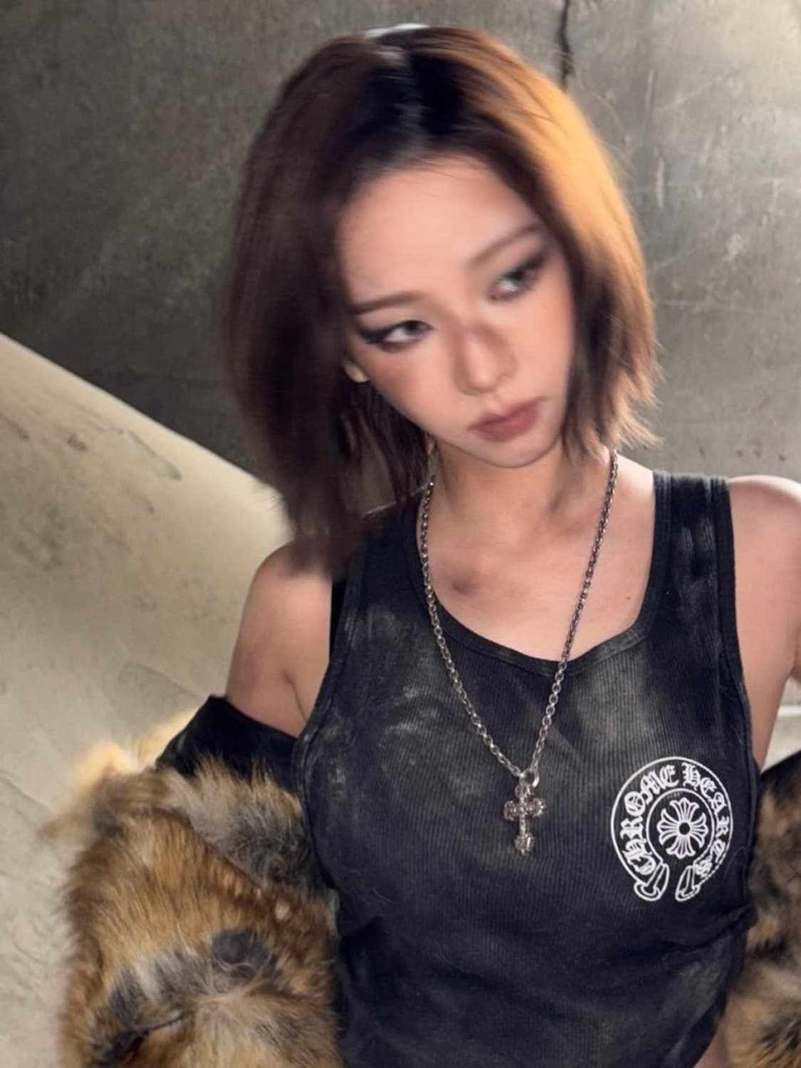 크롬하트 홀스슈 나시 블랙 L 상품이미지3